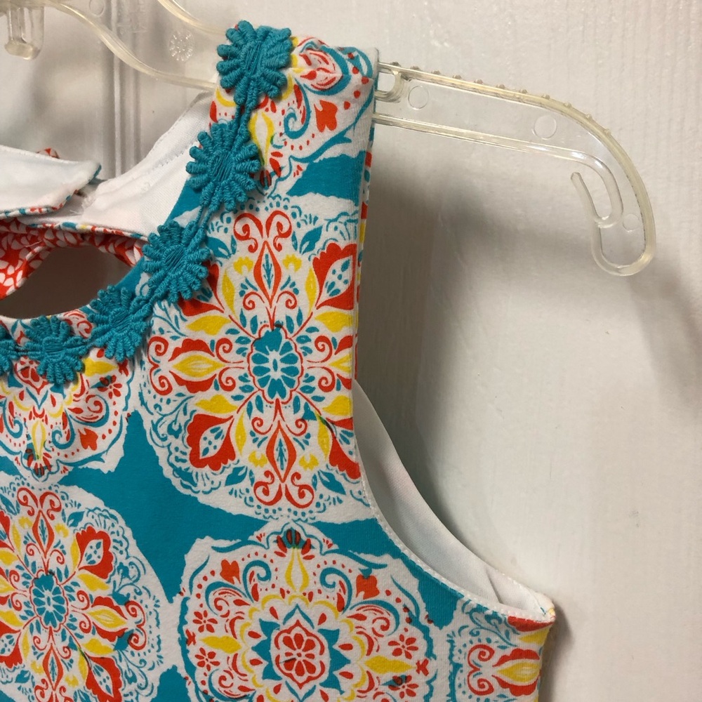 Counting Daisies Sleeveless Retro Cut-Out Dress - Picture 7 of 15